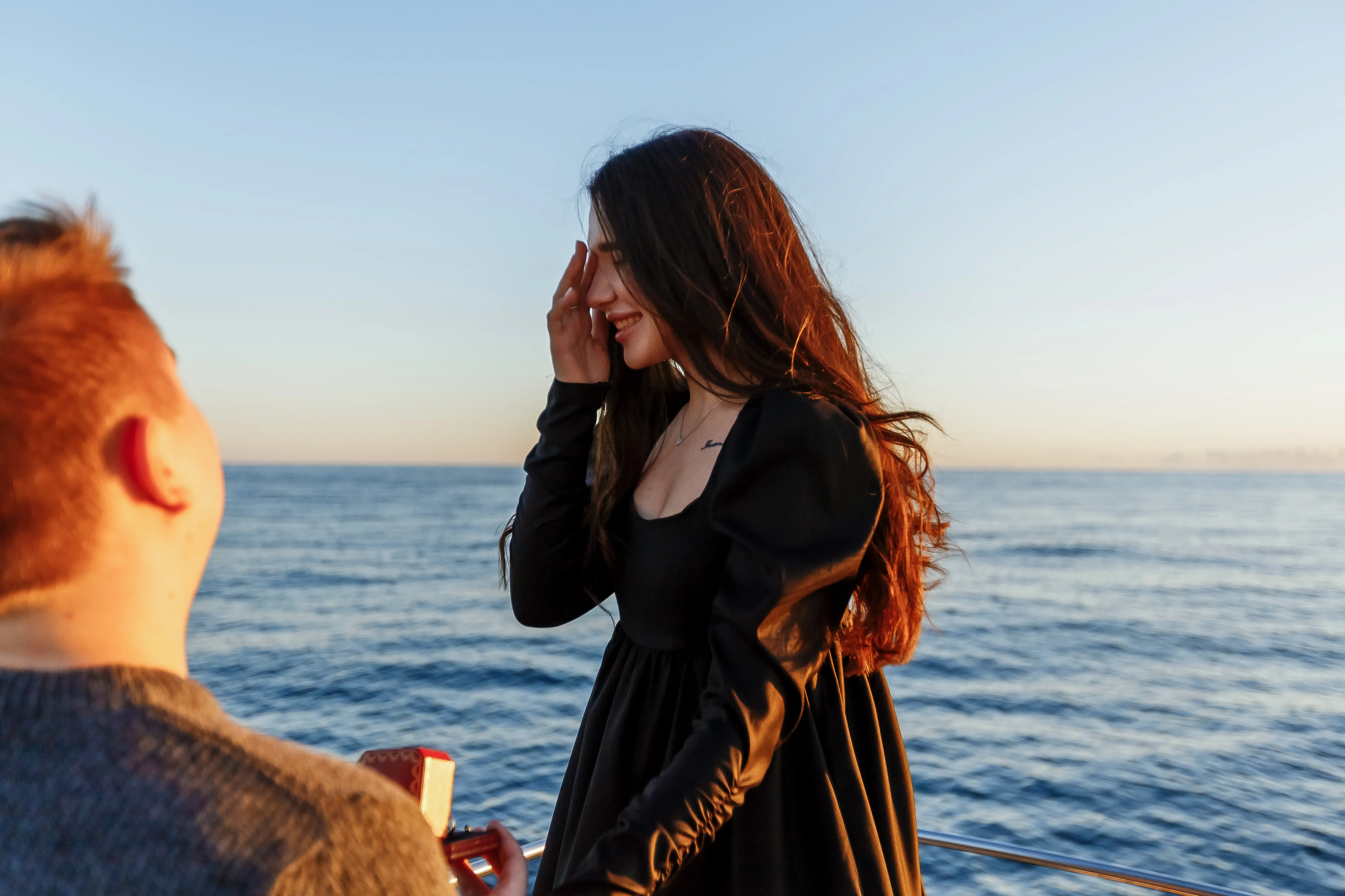 Предложение руки и сердца на яхте в Сочи